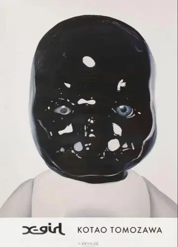 토모자와 코타오 KOTAO TOMOZAWA X-girl 콜라보 포스터