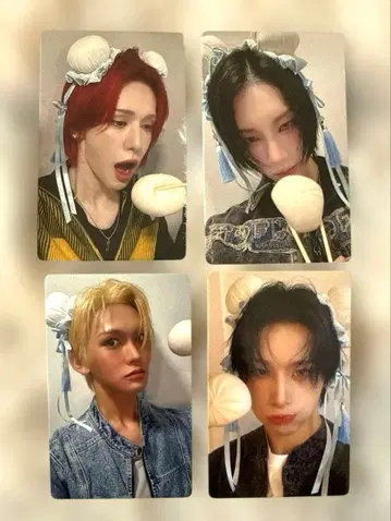 XLOV Jump up 특전 트레이딩 카드 컴프 4장 세트