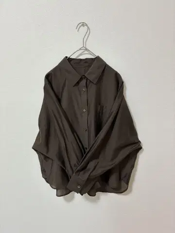 그린 라벨 릴랙싱 다크 브라운 셔츠