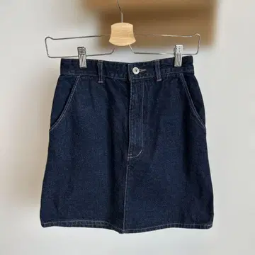 Steven Alan 다크 데님 미니스커트 S