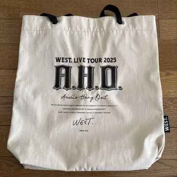 [24시간 이내 발송] WEST. A.H.O. 투어 백 아호부쿠로