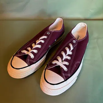 CONVERSE ALL STAR 버건디 스니커즈 척테일러
