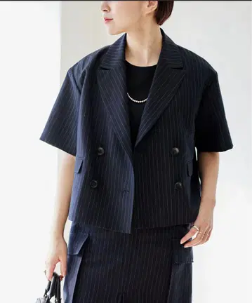 저널 스탠다드 숏 하프 슬리브 자켓