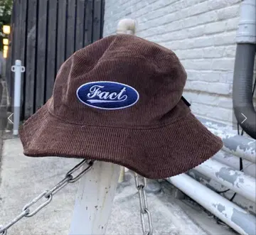 후즈후 갤러리 COOPER FACT 코듀로이 버킷 햇 브라운