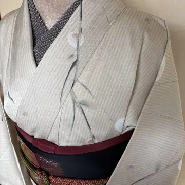 타카시마야 토레이 실크 이중 기모노 코몬