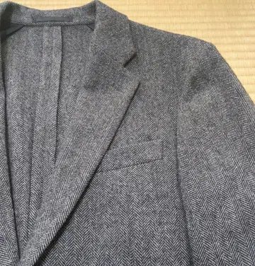 헤링본 울 테일러드 자켓