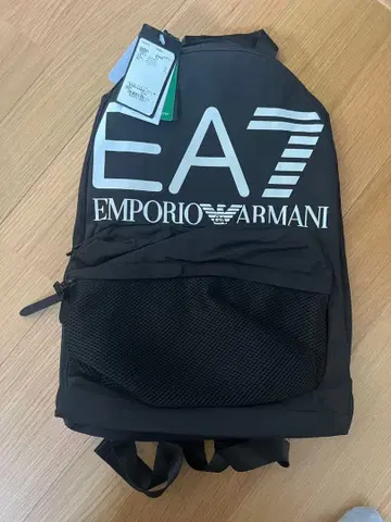 EA7 엠포리오 아르마니 백팩 블랙