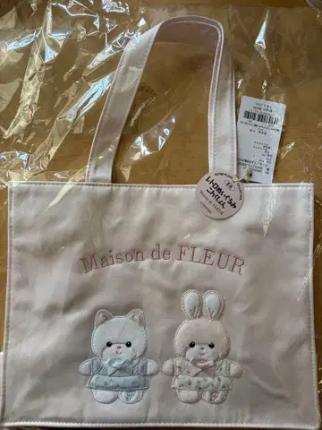 Maison de FLEUR 토트백 요시토쿠 레트로 봉제 인형 컬렉션
