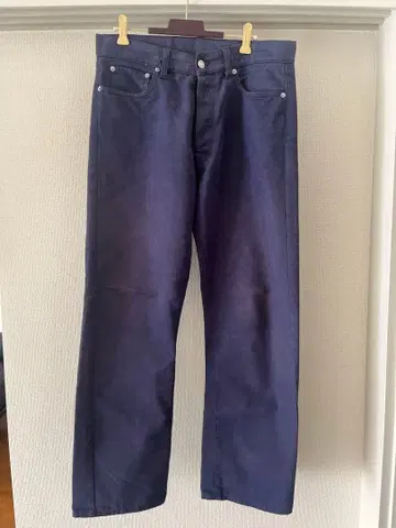 새상품급 JIL SANDER 질 샌더 데님 W33 L36 퍼플 구제 의류