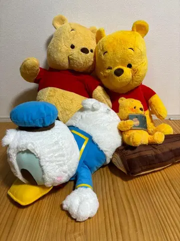 디즈니 곰돌이 푸 도날드 봉제 인형 BIG 사이즈