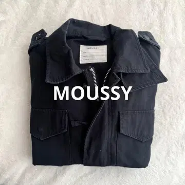 MOUSSY 마우지 미스터리 자켓 블랙