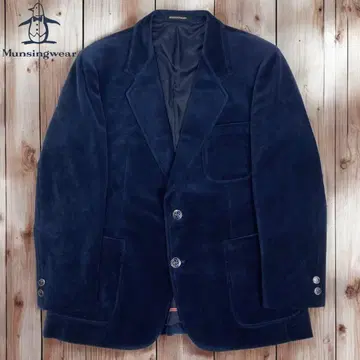 10M327 Munsingwear 벨로아 총 안감 골프 자켓 M