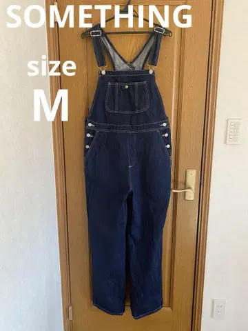SOMETHING 오버롤 size M