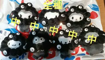 전종 산리오 미야쿠미야쿠 변신 봉제 인형 (BC) 블랙