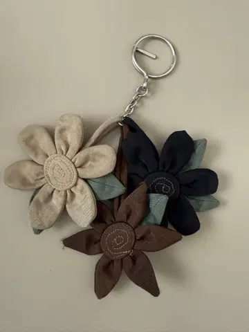 Potechino 꽃 모티브 키링