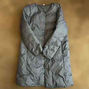 무인양품 노카라 경량 포켓 다운 s