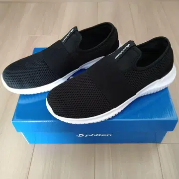 phiten 블랙 슬립온 27cm