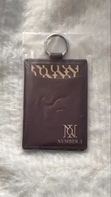 NUMBER.I 로고 포함 브라운 미러 케이스 FC 한정판