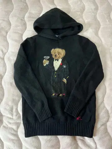 랄프 로렌 폴로베어 니트 후드