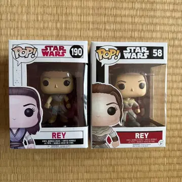 Funko Pop! Star Wars Rey 피규어 2체 세트