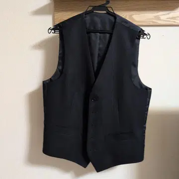 아오야마 양복 RARE BLACK 베스트 L 사이즈