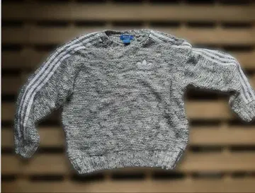 adidas 그레이 니트 스웨터 3선