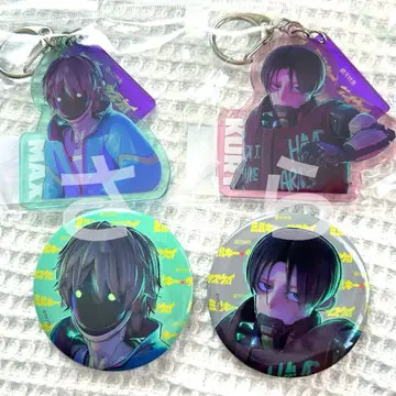 밀키웨이 아크릴 키링 캔뱃지 카트 맥스