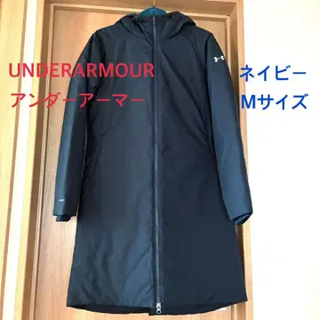 UNDERARMOUR 네이비 롱 코트 M 사이즈