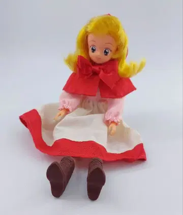 레트로 타카라 빨간 망토 차차 인형 중고 현황품