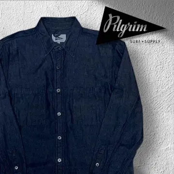 필그림 서프+서플라이 데님 셔츠 네이비 S