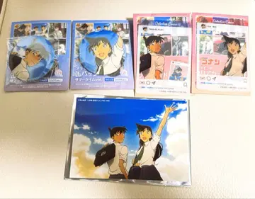 명탐정 코난 톰스 서머타임 캔뱃지 클리어 카드 브로마이드 신이치 란