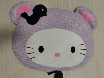 키티 보라색 방석