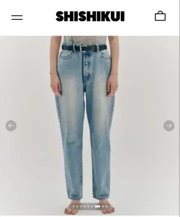 The shishikui EASY JEANS LIGHT INDIGO36