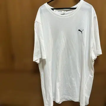 PUMA 화이트 T셔츠 KEPS YOU DRY