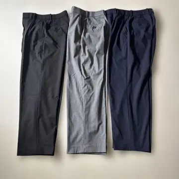UNIQLO 턱 와이드 팬츠 M 세트