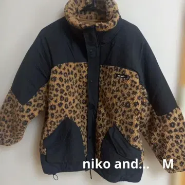 niko and - 보아 블루종 아우터 M