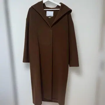 울 롱 코트 브라운 띠어리 애로우즈 투모로우랜드