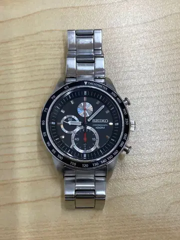SEIKO 쿼츠 손목시계 태키미터 포함