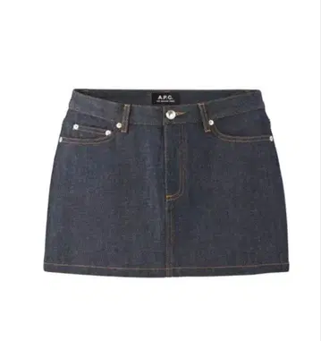 apc 데님 미니 스커트 XS 사이즈