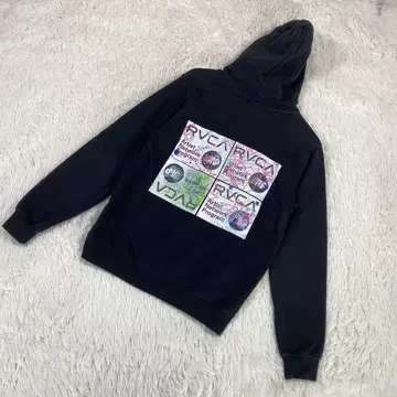[ RVCA ] (S) 프린트 풀오버 후드티