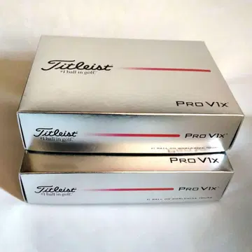 타이틀리스트 PRO V1x 로우 넘버 2더즌 2025 모델 미사용 새상품