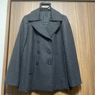 컴시즘 여성용 M 그레이 피코트 미사용