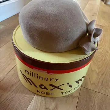 고베 maxin 꽃 모티브 베레모