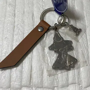 무민 스너프킨 플레이트 리본 키링