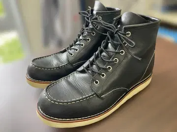 시더 크레스트 워크 부츠 블랙 가죽 28cm