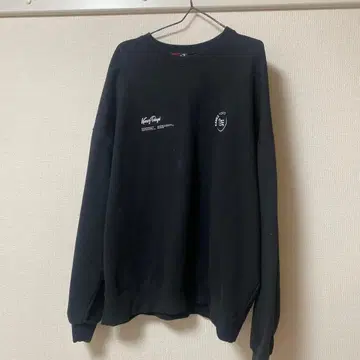 KaneZ 블랙 맨투맨 프린트