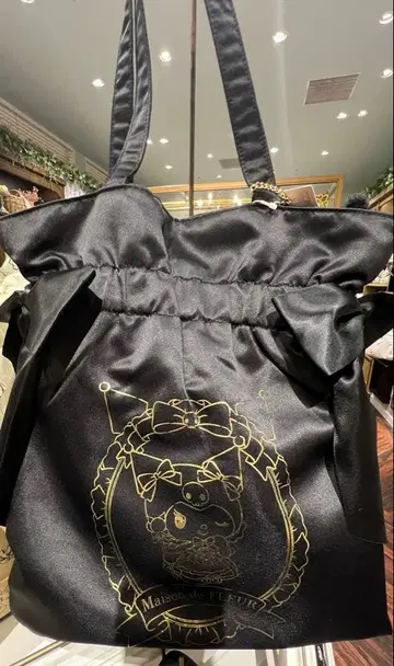 Maison de FLEUR KUROMI 더블 리본 토트백
