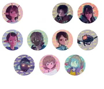 은하 특급 밀키 웨이 장면 셀렉 캔뱃지 컴플리트 세트