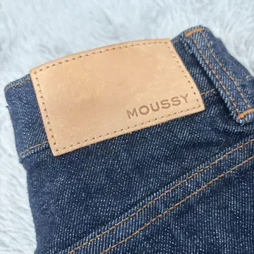 MOUSSY 하이웨스트 데님 팬츠