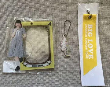 사사키 리카코 아크릴 스탠드 키링 도코데모 호라